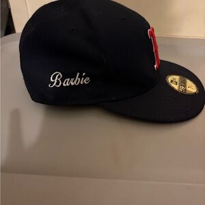 New Era Black 59FIFTY Cap CUSTOM